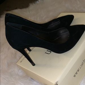 Cathy Jean Suede Pumps